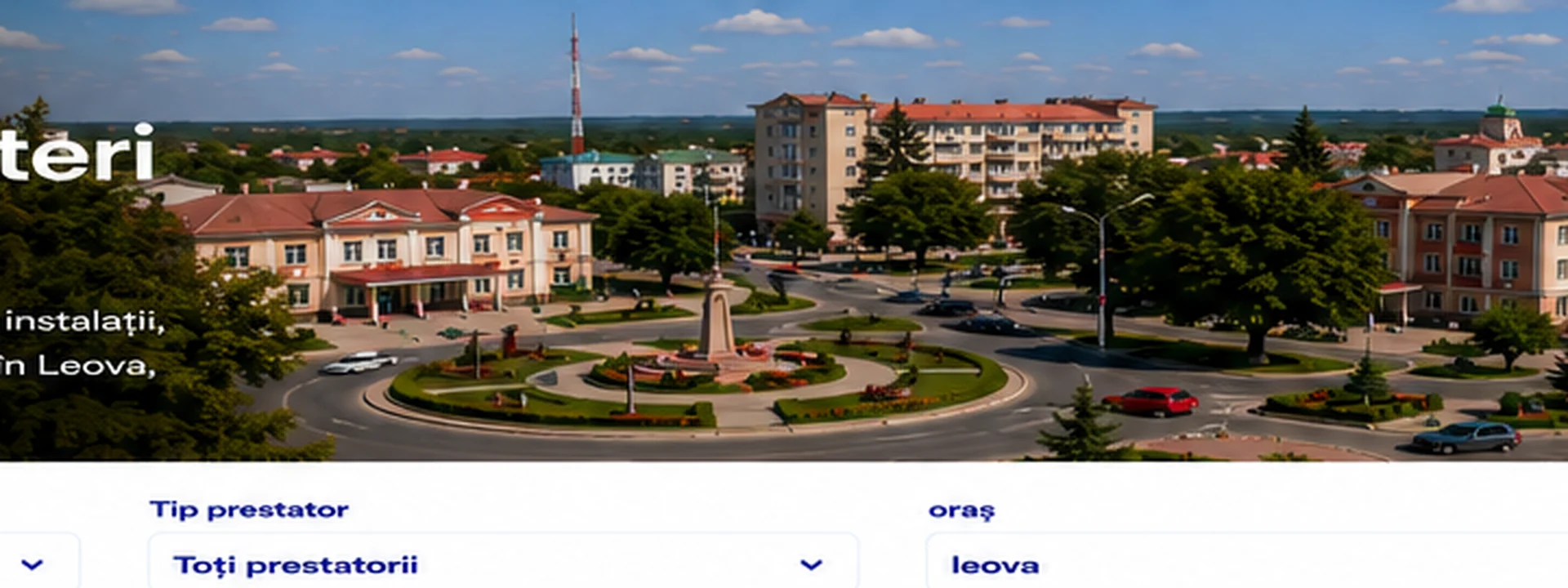 Leova - renovări, reparații și companii locale